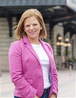 Woman, Pink Jacket 
