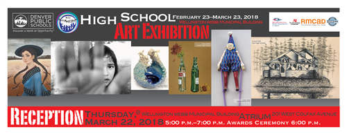 DSP HS Art Exhibition Recetion Invite 